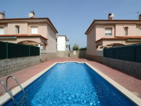 Holiday home at LEscala with swimming pool